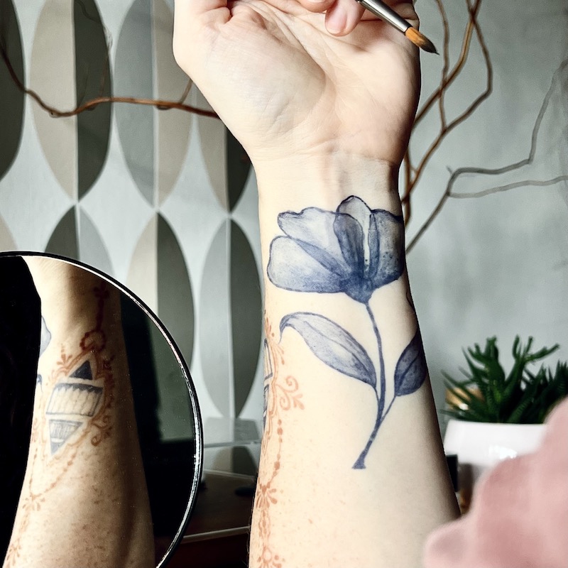 Dočasné tetování