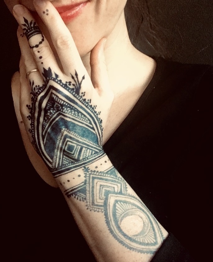 Jagua dočasné tetování