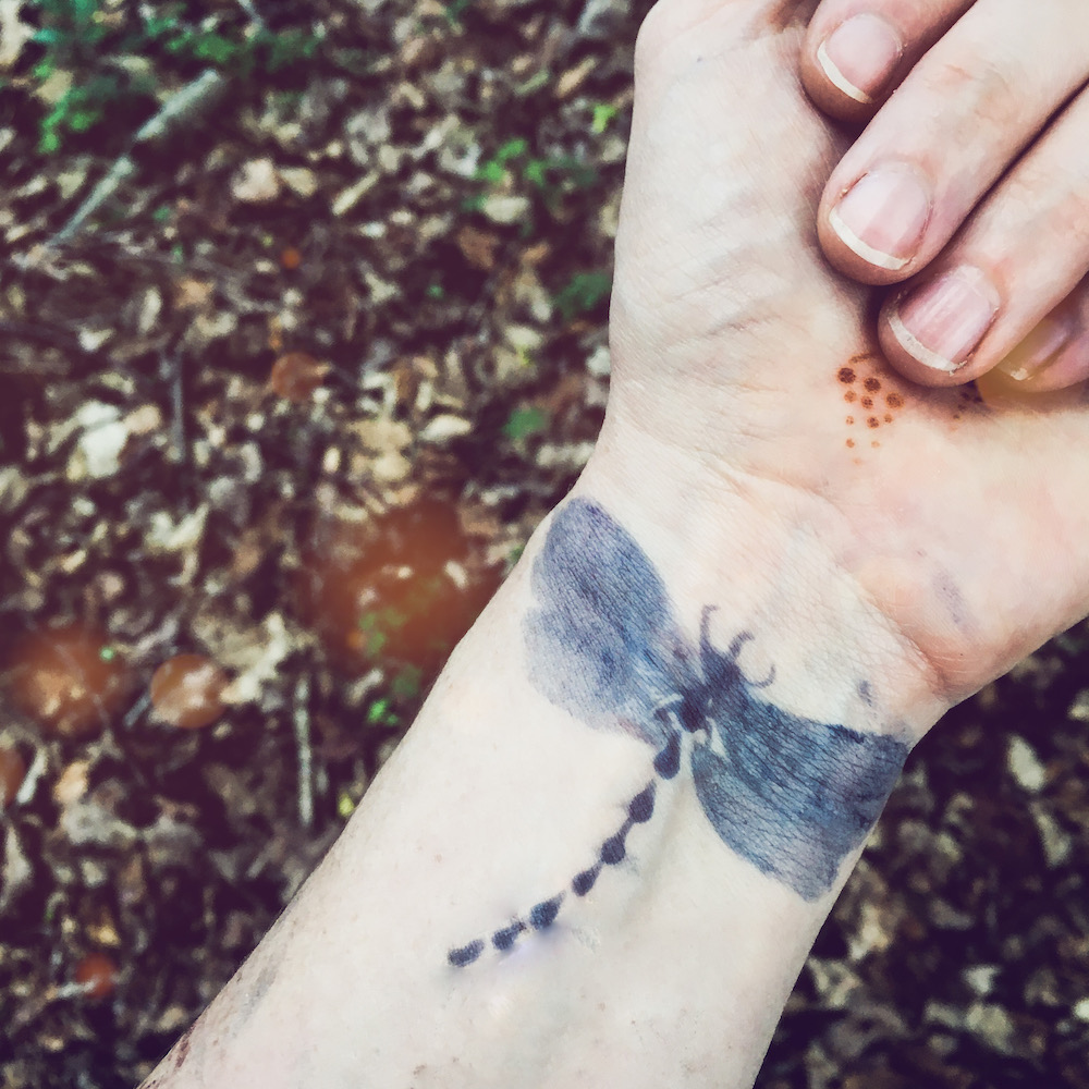 Tetování vážka