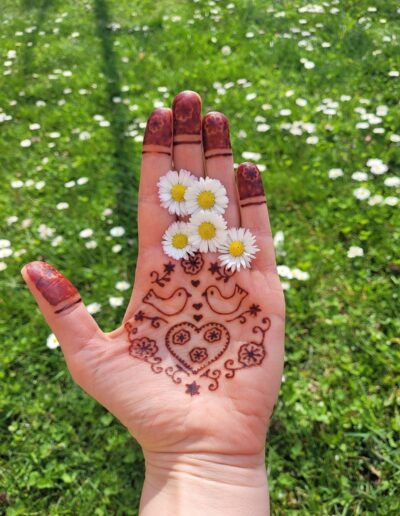 malování hennou - folklór
