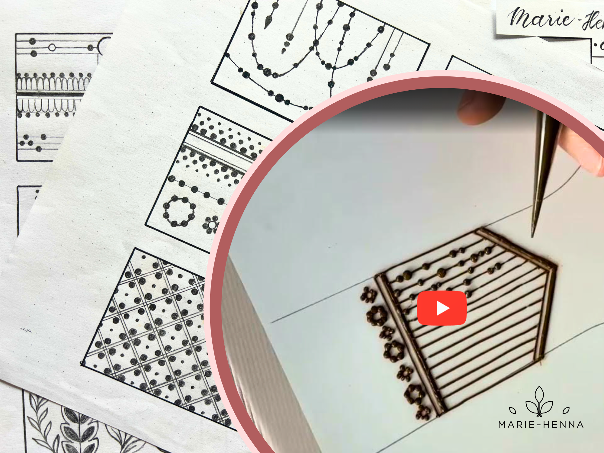 HENNA KURZ ZAČÁTEČNICKÝ online | "Miluju a Maluju" - Obrázek 4